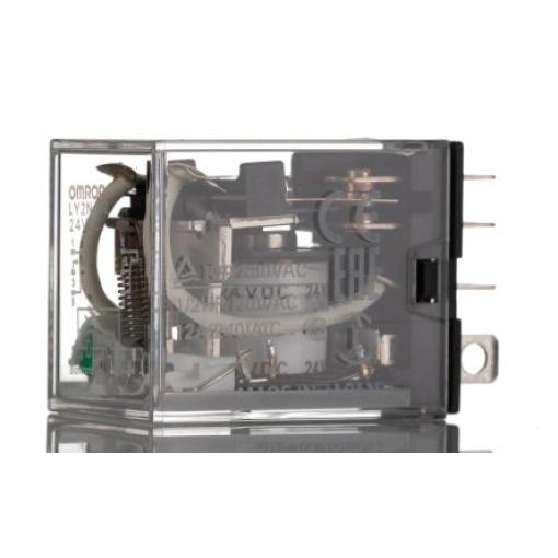 Omron Relé bez blokování DPDT 10 A 24 V dc LY