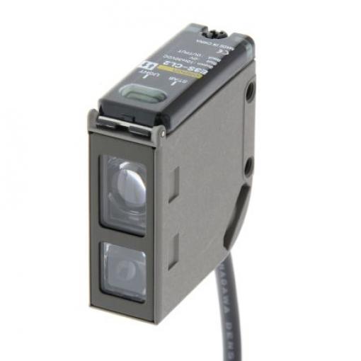 Omron Fotoelektrický snímač, řada: E3S-CL Blok, výstup: NPN/PNP Potlačení pozadí