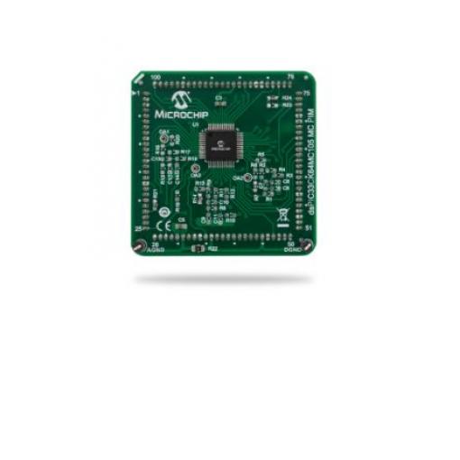 Microchip Zásuvný modul, dsPIC33C MA330051-1, Mikrokontrolér, MCU, 16 bitů, PIM ovladač motoru s externím operačním