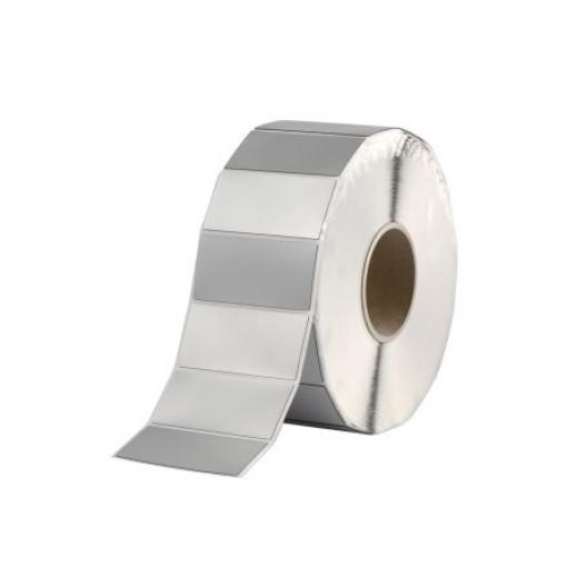 HellermannTyton Role do tiskáren štítků Stříbrná Stříbrná 27 mm TT4030, TT430 27 mm 1000 Per Pack