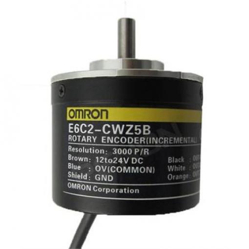 Přírůstkový kodér, řada: E6C2 Přírůstkové Otevřený kolektor PNP 24V 6000 rpm 100 ppr IP64 Omron 6 mm