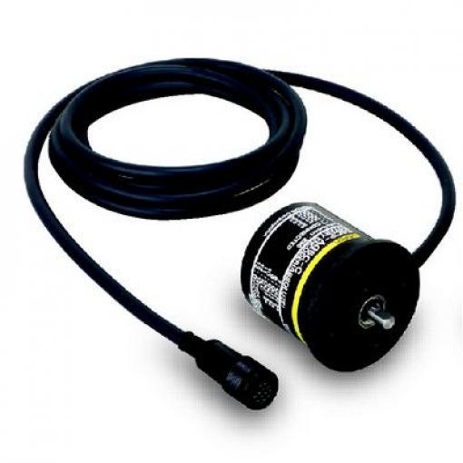 Absolutní kodér, řada: E6CP-A Absolutní Otevřený kolektor 24V 1000 rpm 256 ppr Pevný IP50 Omron 6 mm