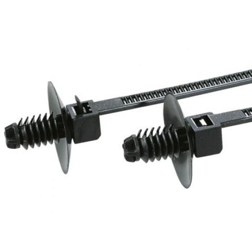 150-55610 T18RDP5-PA66-BK 2.5mm Nylon 66 HellermannTyton