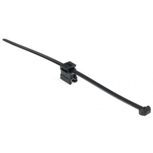 Stahovací páska Rozpojitelné 150-76080 T30REC4B-PA66HS/PA66HIRHS-BK 150 mm 3.5mm Černá Nylon 66 HellermannTyton