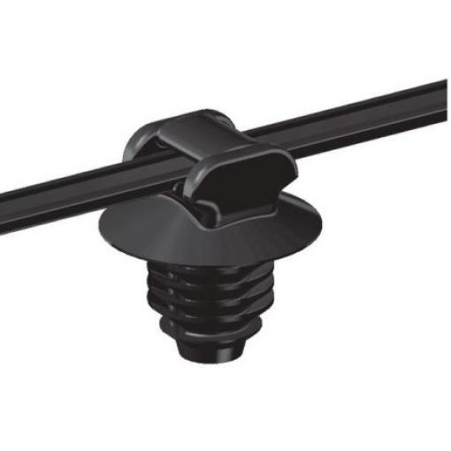 133-00034 T50RFT8GSD-PA66HS/PA66HIRHS-BK Nylon 66 HellermannTyton
