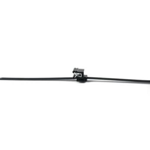 Stahovací páska Rozpojitelné 150-40593 T50SOSEC5A-PA66HS/PA66HIRHS-BK 150 mm 4.6mm Černá Nylon 66 HellermannTyton