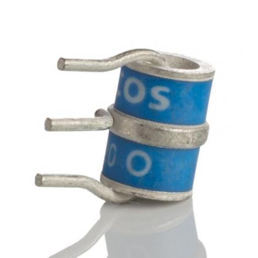 Jednotka ochrany proti přepětí, řada: B88069X, 350V dc 25 kA 3pólová bleskojistka, Průchozí otvor, 4.4 mm EPCOS