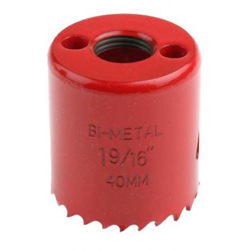 Vrták, HSS, Plastové, Železné, Dřevo, Neželezný kov 40 mm Bimetal hloubka řezu 32 mm RS PRO