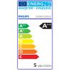 Dioda LED GLS, 4,5 W, objímka žárovky: E14 ve tvaru svíčky, 220 → 240 V ekvivalent 40W, barevný tón: Tepelné