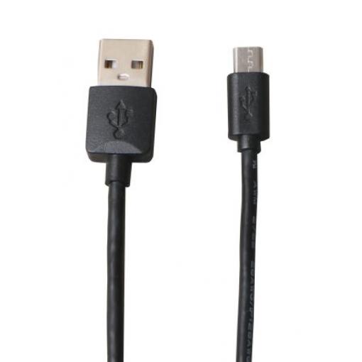 Okdo Kabel USB do zásuvky IC Vnější, A: USB typu A, 1 m Vnější, Černá, B: Micro USB typ B