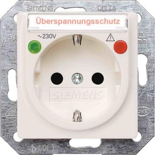 Zásuvka 1cestná 16 A Vnitřní EU Siemens