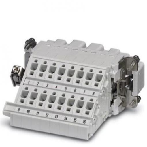 Phoenix Contact Adaptér napájení, řada: B16, počet kontaktů: 16 16A Vnější, počet řad: 2, orientace těla: Rovný, Montáž