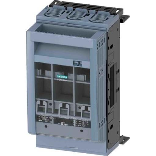 Siemens Pojistka odpojovač spínače, řada: 3NP1 3pólový Zapouzdřený 160 A velikost pojistky NH00