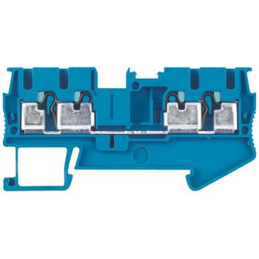 Siemens Svorkovnice pro montáž na lištu DIN 8WH6004-0AF01, řada: 8WH, 800 V Modrá 0.34 to 4 mm² 1 zásuvný modul
