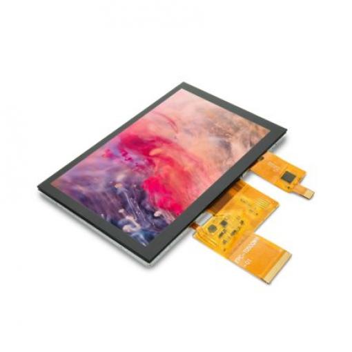MIKROE-3903 5 in Dotykový displej 800 x 480 pixelů podsvícení 18 LED světel MikroElektronika Kapacitní
