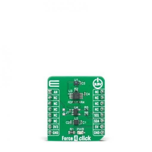 for HSFPAR003A, pro použití s: HSFPAR003A Force 4 Click MIKROE-4193 MikroElektronika