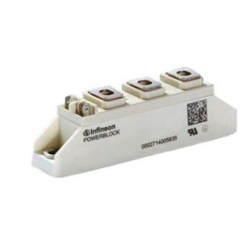 Infineon Tyristorový modul TT120N16SOFB01HPSA1 100 mA 2250 A 119 A 1600 V 1.75 V, počet kolíků: 1 kolíkový