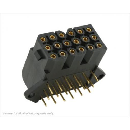 Patice PCB, řada: SMS, orientace těla: Pravý úhel, rozteč: 5.08 mm Deska-deska, počet kontaktů: 12, počet řad: 4, Montáž