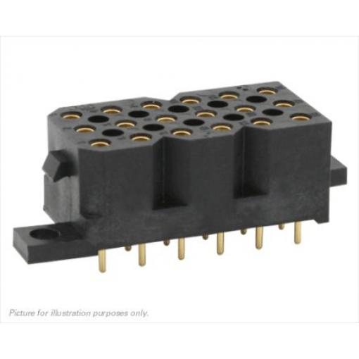 Patice PCB, řada: SMS, orientace těla: Rovný, rozteč: 5.08 mm Deska-deska, počet kontaktů: 36, počet řad: 4, Montáž na