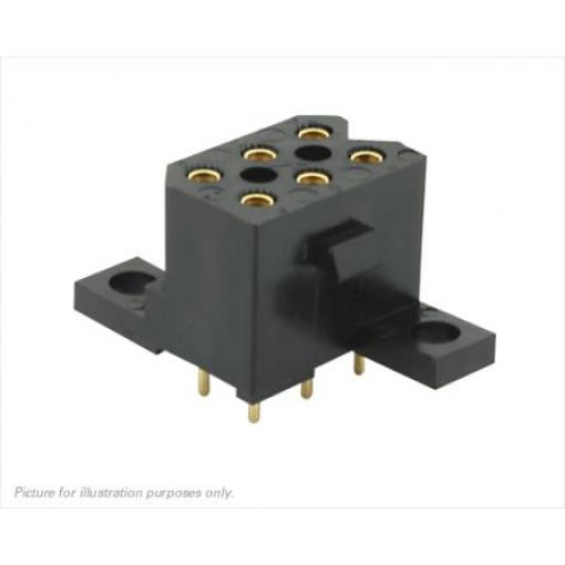 Patice PCB, řada: SMS, orientace těla: Rovný, rozteč: 5.08 mm Deska-deska, počet kontaktů: 6, počet řad: 2, Povrch