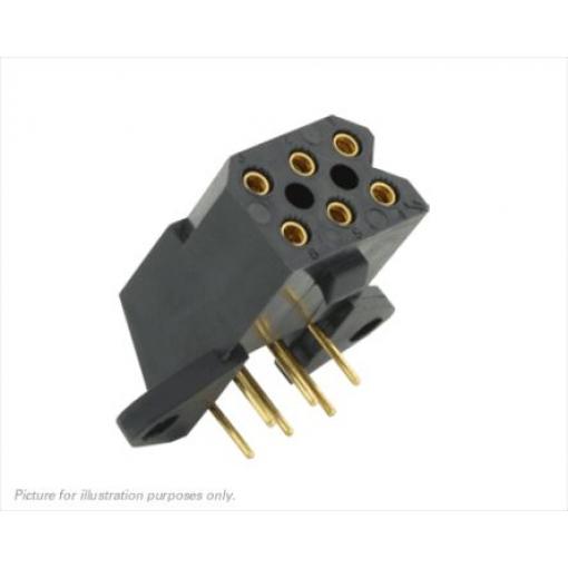 Patice PCB, řada: SMS, orientace těla: Pravý úhel, rozteč: 5.08 mm Deska-deska, počet kontaktů: 6, počet řad: 2, Montáž