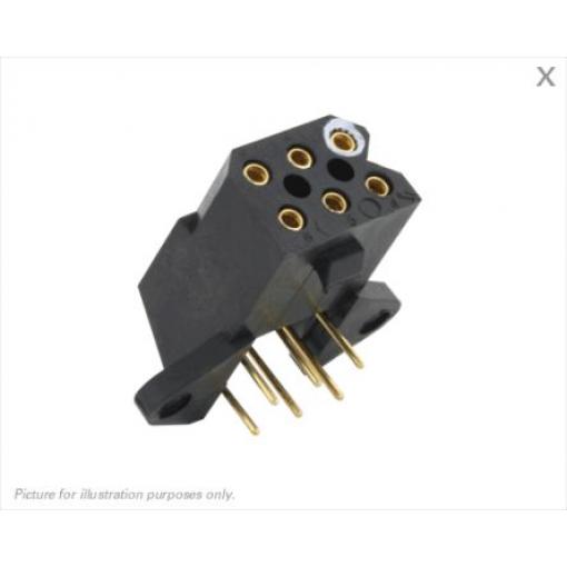 Patice PCB, řada: SMS, orientace těla: Pravý úhel, rozteč: 5.08 mm Deska-deska, počet kontaktů: 6, počet řad: 2, Montáž