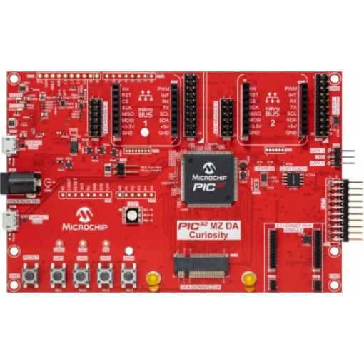 Microchip Vývojový nástroj pro mikrokontroléry, PIC32MZ2064DAR176-I/2J, PIC32MZ, MCU EV87D54A, MCU, 32 bitů, PIC32MZ DA