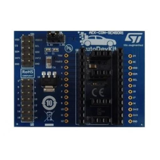 Příslušenství vývojové sady Připojovací deska, pro použití s: SPC5 desky MCU Discovery a desky MEMS Sensor