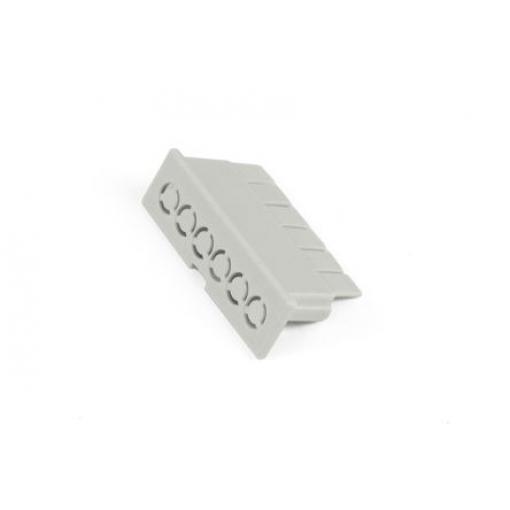 Hammond Kryt, délka: 35 mm Polykarbonát x 10.2 mm 1597DIN2GY, 1597DIN4GY, Polykarbonát