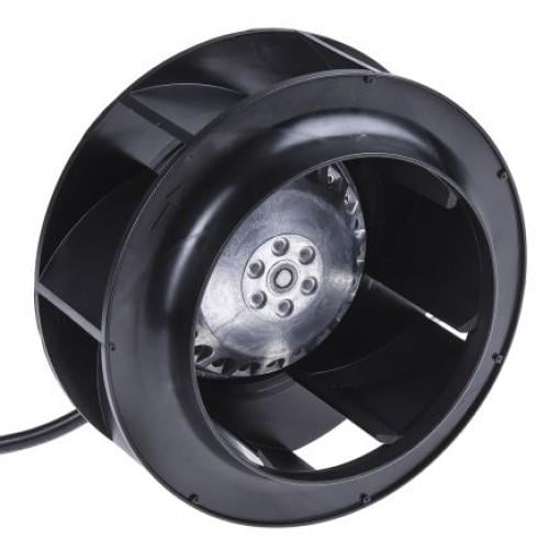 Odstředivý ventilátor, řada: R2E odstředivé, průtok vzduchu: 290m³/h 230 V AC
