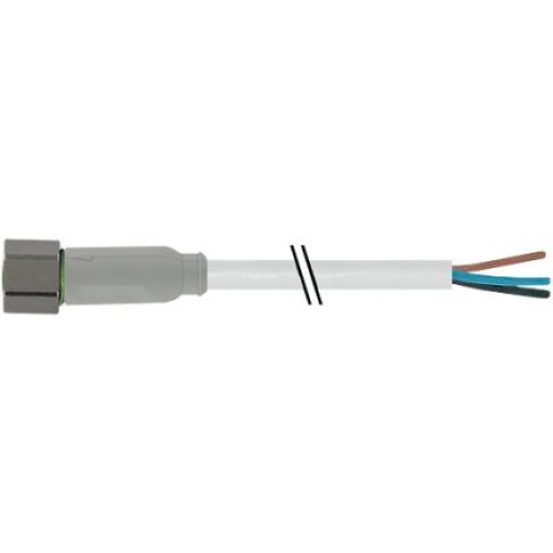 Kabel ovladače snímače, A: Vnitřní, A: M8 3, B: Volný konec, 60V, IP65, IP66K, IP67, IP68, řada: 7014 Murrelektronik