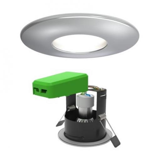4lite UK Inteligentní stropní svítidlo, typ žárovky: LED, 4.9 W, 220 → 240 V, IP65, barevná teplota: 6500k, CE