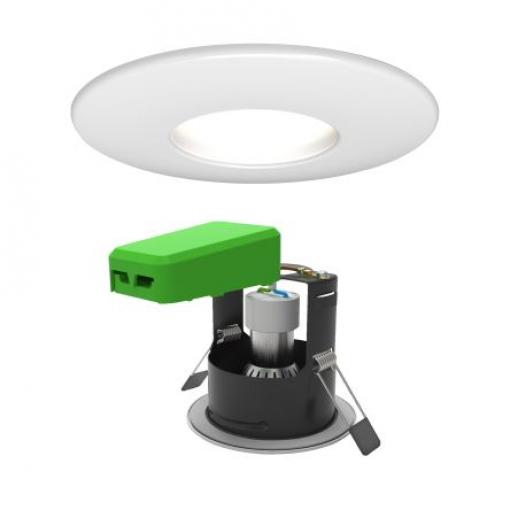 4lite UK Inteligentní stropní svítidlo, typ žárovky: LED, 4.9 W, 220 → 240 V, IP20, barevná teplota: 6500k, CE