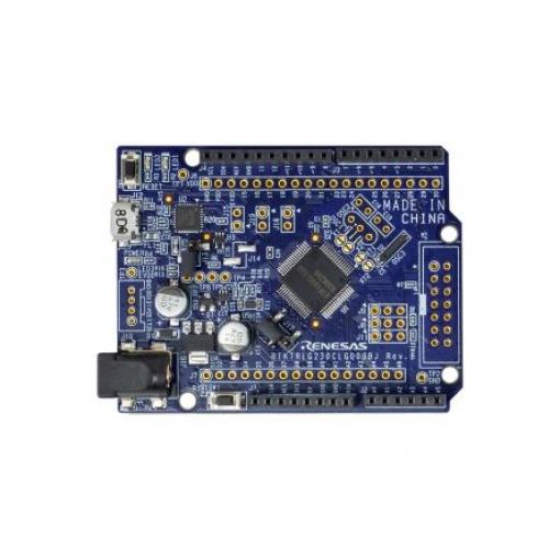 Renesas Electronics Vývojová sada mikroprocesoru, RL78 RTK7RLG230CLG000BJ, Mikrokontrolér, MCU, 16 bitů, Deska pro