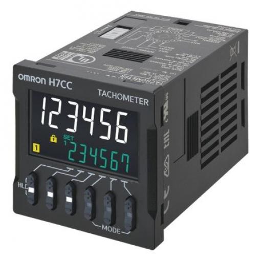Digitální čítač H7CC-R11WD Čítač Omron 6 LCD 60 Hz 24V ac