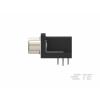TE Connectivity Konektor D-Sub, počet kontaktů: 15, orientace těla: Pravý úhel 2.29 mm, Montáž na plošný spoj Vnitřní,