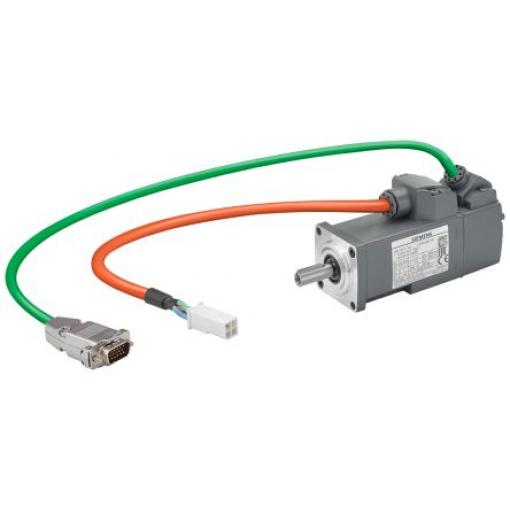 Siemens Motor AC, řada: 1FL6022 3000rpm 50 W Montáž na přírubu 230V