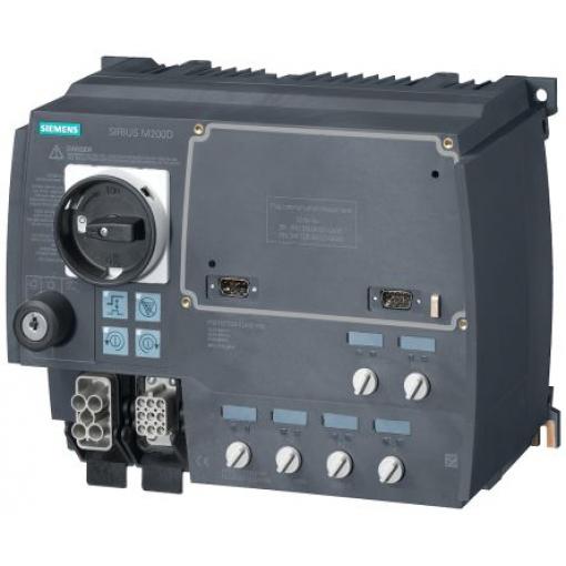 Siemens Spouštěč motoru, rozsah: M200D 0.75 kW 2A 400V ac 3pólový 3fázový IP65