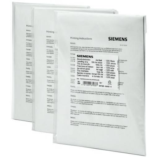 Pásek se štítky, rozsah: SIRIUS, pro použití s: Tlačítka ovládacího panelu 3UF721 Siemens