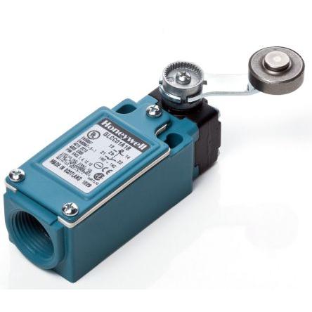 Honeywell GLC Páka s válečkem Koncový spínač 1 NC/1 NO IP67 Tlakově litý zinek 300V