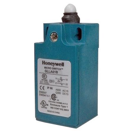 Honeywell GLL Plunžr Koncový spínač 1 NC/1 NO IP66 Plastové 600V ac 1.2A