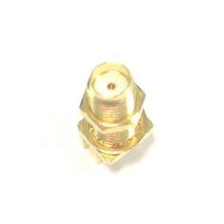 RS PRO Koaxiální konektor, řada: SMA Vnitřní, 50 Ω, orientace těla: Rovný, Hranice Konektor SMA Přepážka Pájecí, 6GHz