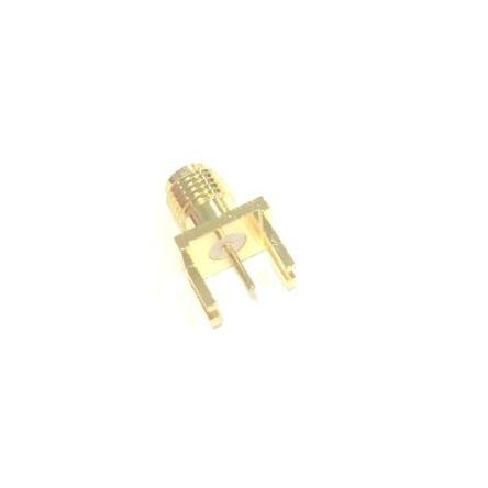 RS PRO Koaxiální konektor, řada: SMA Vnitřní, 50 Ω, orientace těla: Rovný, Hranice Konektor SMA Pájecí, 6GHz 165 °C -65