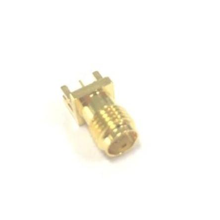 RS PRO Koaxiální konektor, řada: SMA Vnitřní, 50 Ω, orientace těla: Rovný, Hranice Konektor SMA Pájecí, 6GHz 165 °C -45