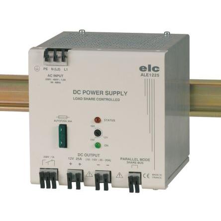 ELC Napájecí zdroj na lištu DIN ALE Záložní systém 440V ac 25 A 15V dc 300 W