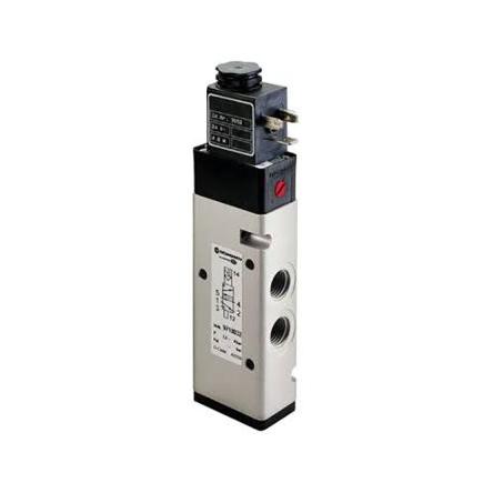 Vřetenový ventil 3/2, 5/2-cestný, řada: 97105 ISO G, NPT Elektromagnetický/pružina, max. průtok: 750L/min Norgren 230 V
