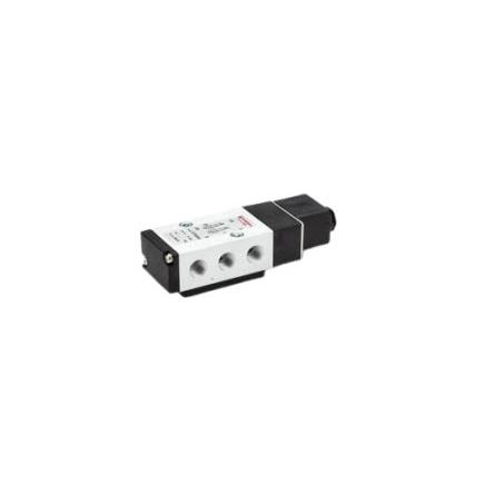 Vřetenový ventil 5/2, řada: 97300 G Elektromagnetický/pružina, max. průtok: 1230L/min Norgren 230 V ac, 24V dc