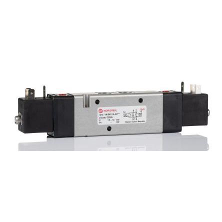 Pneumatický solenoidový ventil 5/2, řada: V61 G Solenoid, max. průtok: 1300L/min Norgren 24V