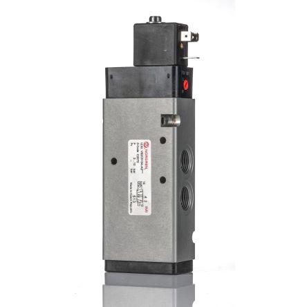 Pneumatický solenoidový ventil 5/2, řada: V62 G Elektromagnet/vzduch, max. průtok: 2600L/min Norgren 24V