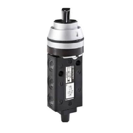 Mechanický ventil, řada: X304 barva Černá Otočný knoflík G 1/8 G, materiál tělesa: Zinek III B, teplotní rozsah: 50 °C,